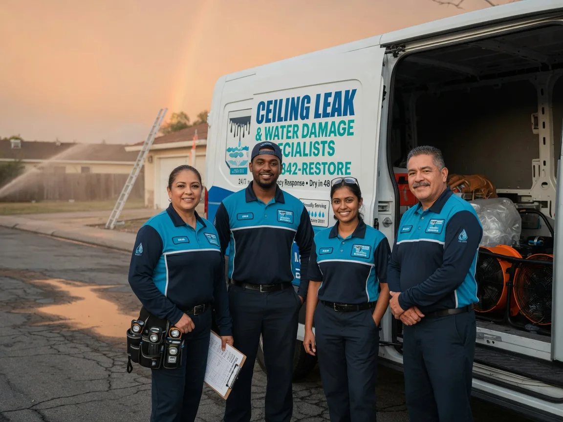 Ceiling Leak Cleanup company in Alvin, TX