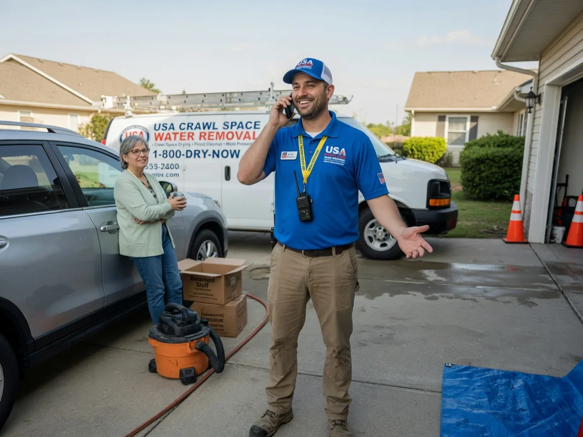 Crawl Space Water Removal Alvin, TX FAQs